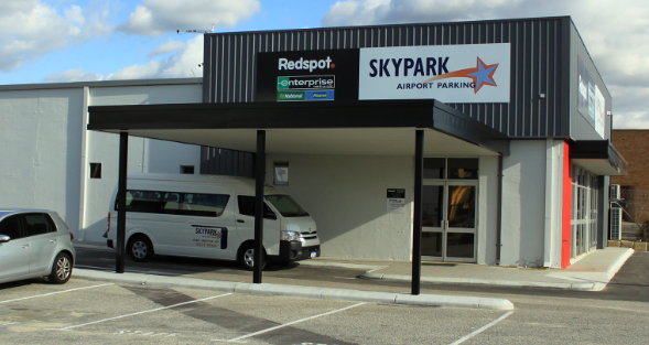 Skypark parking facility in Perth